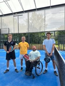Nick Williams preparing coaches for LTA Padel Instructor Readiness Test